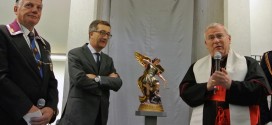 Benedizione della statua di San Michele Arcangelo patrono della polizia di Stato