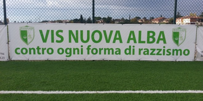 La Vis Nuova Alba segnala gravi episodi di razzismo nei confronti di un suo giovane giocatore di colore 