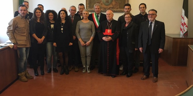 Sua Eccellenza Gualtiero Bassetti in visita pastorale  a Città della Pieve