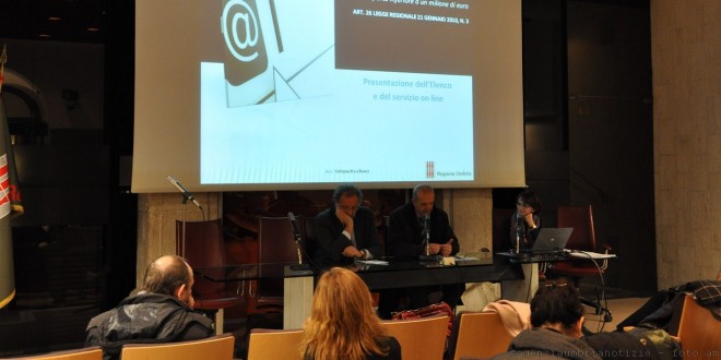 Lavori pubblici: Regione Umbria dà avvio a costituzione elenco regionale imprese, da lunedì 30 iscrizione con sistema online