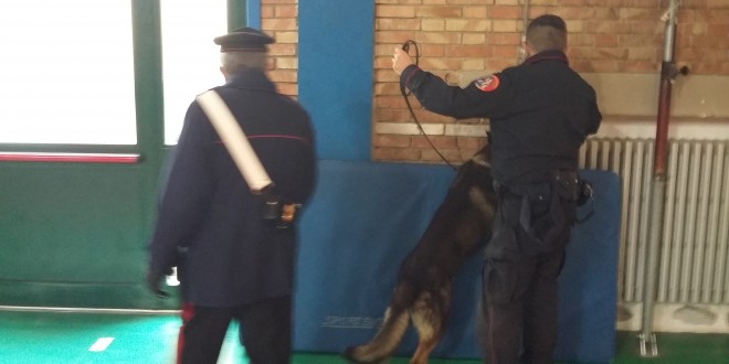 Città di Castello, servizi antidroga nelle scuole da parte dei carabinieri 
