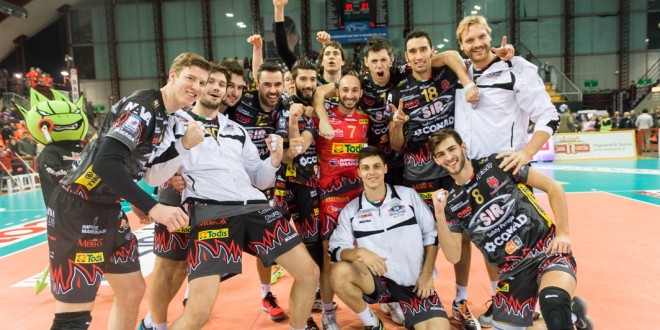 Volley, Sir Safety Perugia show contro Piacenza!