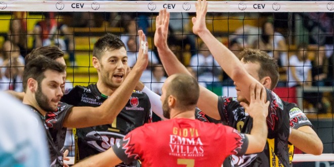 Continua il percorso netto in Cev Cup della Sir Safety-Sicoma Perugia