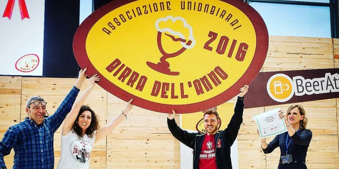 Fabbrica Birra Perugia eletto Birrificio dell’anno dopo un concorso con più di 1000 birre, giudicate da 60 esperti del settore
