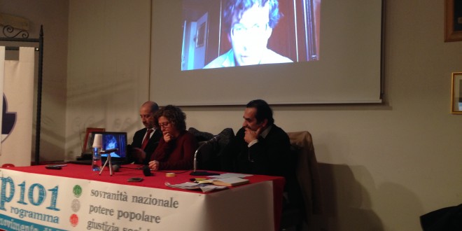 Diego Fusaro in videoconferenza a Santa Maria degli Angeli
