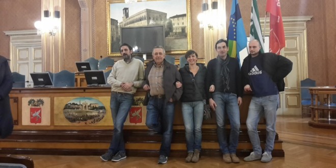 La polizia provinciale occupa la sala del Consiglio: “Troppa incertezza sul futuro”