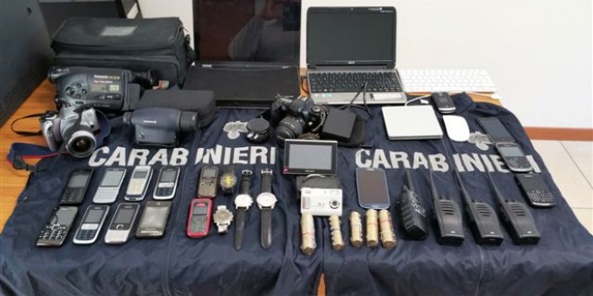 Assisi, sgominata dai carabinieri la banda dei “Gratta e vinci”