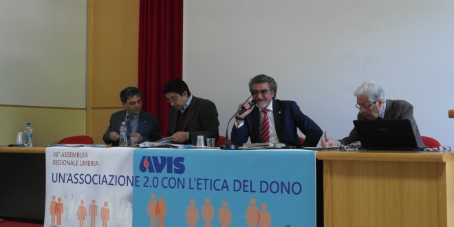 Avis Umbria, nel 2015 effettuate oltre 42 mila donazioni. Il presidente Magara: “Serve l’aiuto di tutti”