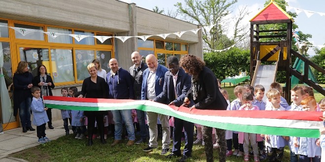 Inaugurato il parco giochi della scuola dell’infanzia di San Martino in Colle
