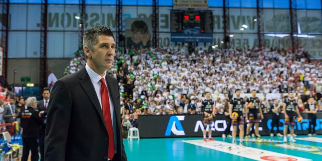 Sir Safety Conad Perugia, il rimpianto di Kovac: “Spiace per come è finita gara 3 con Modena, si poteva allungare la finale”