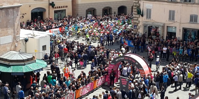 Giro d’Italia, il sindaco di Foligno Mismetti: “Spesi 250 mila euro per portare la tappa qui”