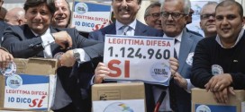 Legittima difesa, in Umbria già 16.606 firme. L’Idv: “Le firme continuano ad arrivare”