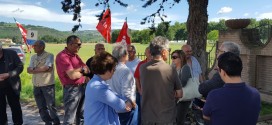 Torchiagina, Cgil e Spi davanti ai cancelli della comunità “L’Alveare”: “La Regione effettui più controlli”