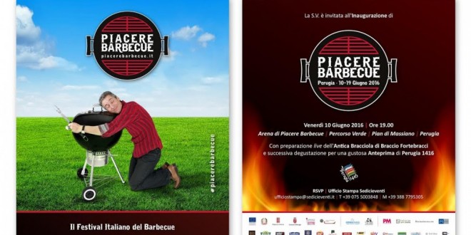 I grill sono pronti: da domani al via “Piacere Barbecue”