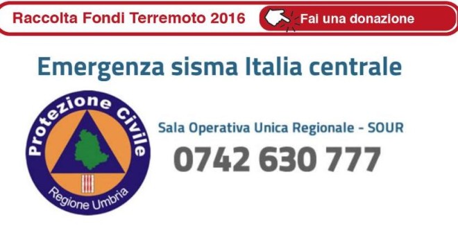 Aggiornamenti da Norcia