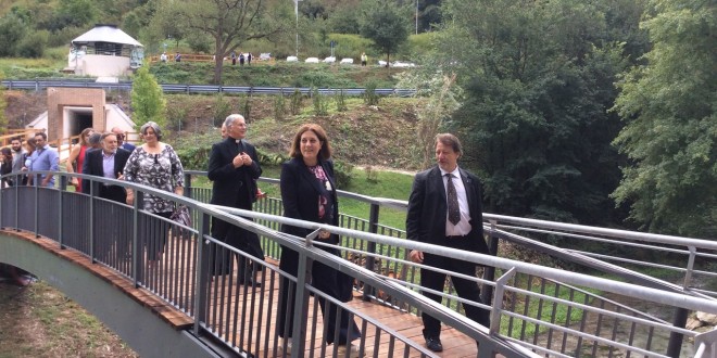 Valnerina, riaperte ufficialmente le terme di Triponzo