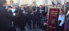 La Banda di Fabro per il Papa Santo