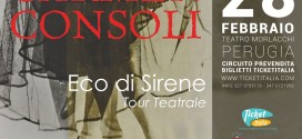 Farà tappa anche a Perugia il tour teatrale “Eco di Sirene” di Carmen Consoli