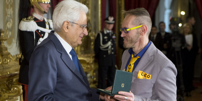 Leonardo Cenci nominato Cavaliere dell’Ordine al Merito della Repubblica Italiana