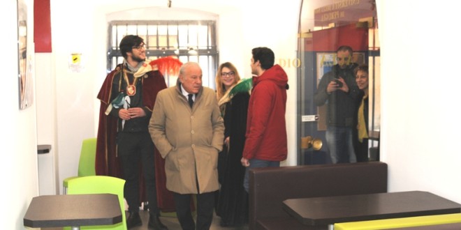 Università, nuova aula studio in via Fabretti