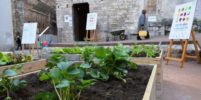 Autoproduzione e rilancio degli orti urbani, a Perugia c’è “Ortinfiore”