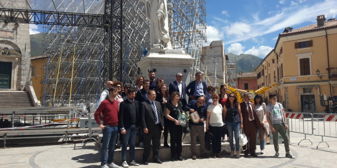 Norcia, dall’Ordine dei commercialisti di Perugia 6700 euro per la costruzione del Centro polifunzionale