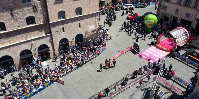 Il Giro d’Italia testimonial dell’Umbria dei vini doc