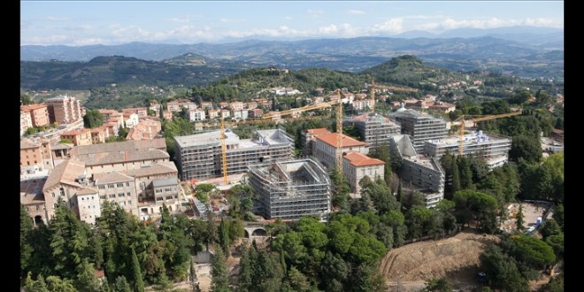 Nuovi sopralluoghi nel cantiere della nuova Monteluce: studentato pronto entro un anno