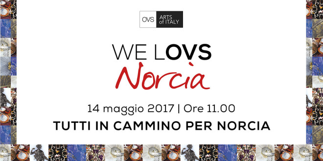 Ovs al fianco della popolazione terremotata di Norcia: il 14 maggio in programma una marcia amatoriale, una mostra mercato e tanti eventi