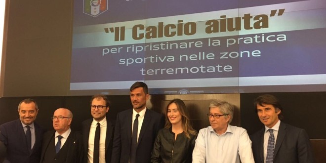 Campioni dello sport e della musica a Norcia il 22 maggio: presentato “Un Goal per l’Italia”