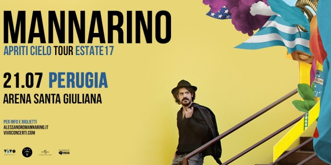 Umbria Eventi d’Autore, Alessandro Mannarino sul palco dell’Arena Santa Giuliana