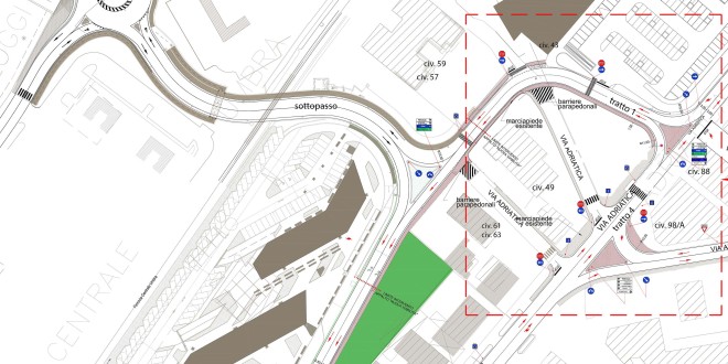 Da domani (23) al via la nuova viabilità tra via Volumnia, strada dei Oggi e via Adriatica a Ponte San Giovanni