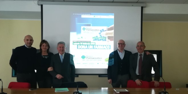 Anche in Umbria sabato 10 febbraio scatta la Giornata di Raccolta del Farmaco