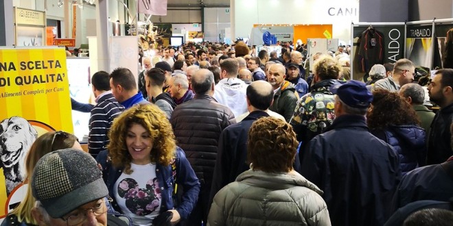 Pienone all’Umbriafiere per la chiusura del Salone nazionale di Caccia, Pesca e Tiro a Volo