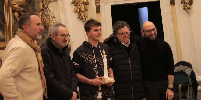 Perugia, Casadio trionfa al Primo Torneo Internazionale di Scacchi
