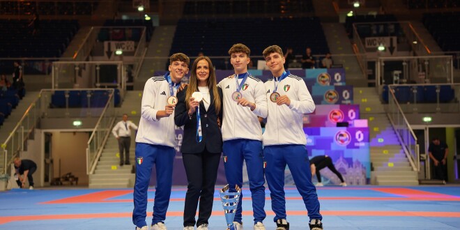 Campionati mondiali giovanili di Karate, medaglia di bronzo all’umbro Emanuel Romagnoli