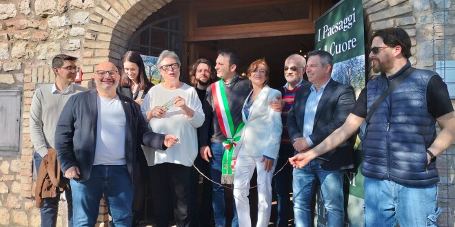Applausi a Corciano per le mostre di Simona Trentini e Marco Cappellano