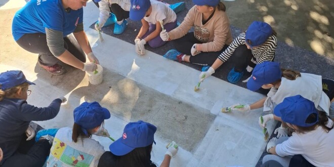 Piazza Birago riqualificata dagli studenti della scuola ‘Carducci – Purgotti’