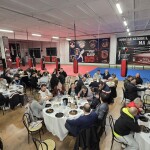 La cena dopo la riunione di Boxe